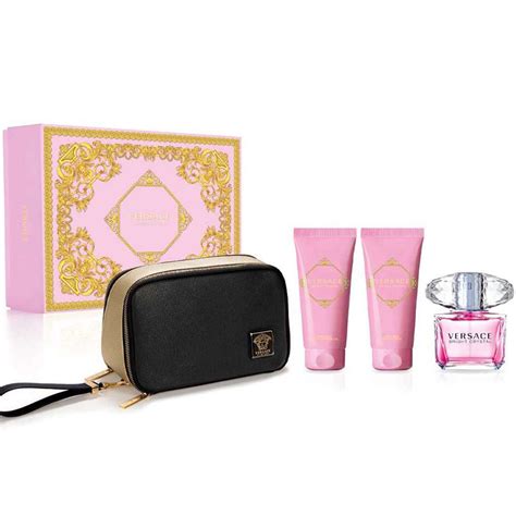 versace gift set ladies|Versace 4 piece gift set.